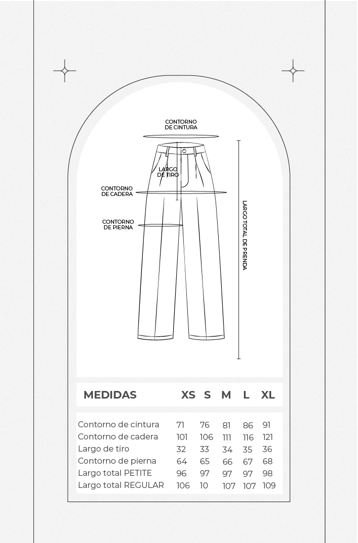 Pantalón sastre extra wide leg - Avena