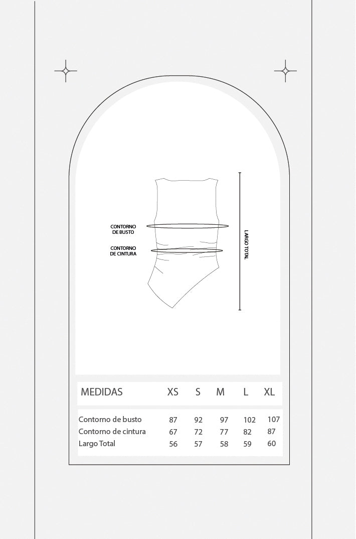 Blusa cuello ojal asimétrico - Perla