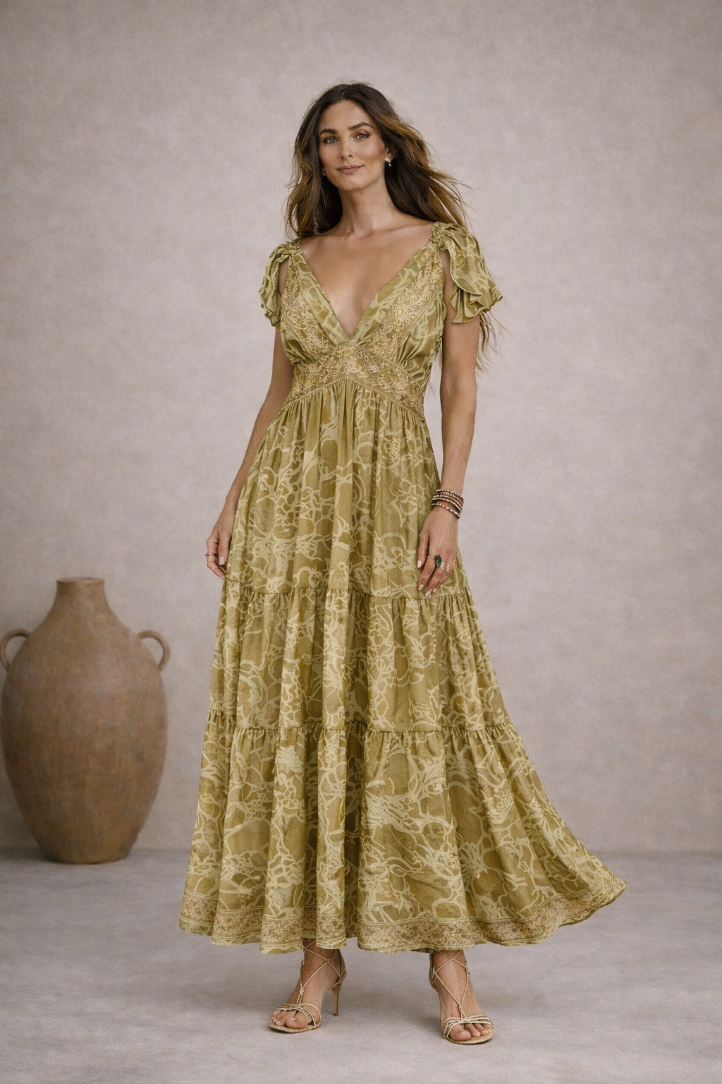 VESTIDO BOMBAY - VERDE