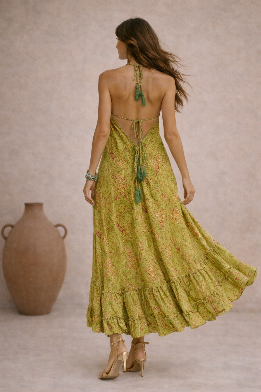 VESTIDO AMARA - VERDE