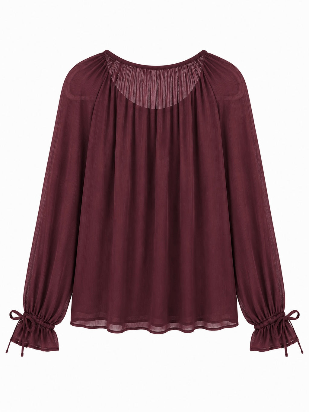 Blusa Alma Borgoña [PRE•VENTA]
