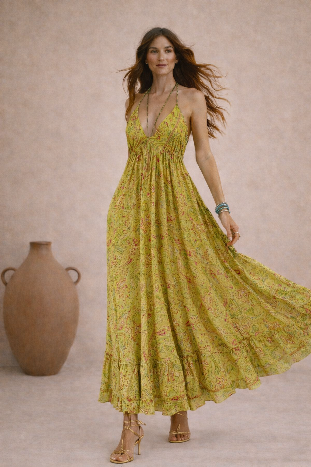 VESTIDO AMARA - VERDE