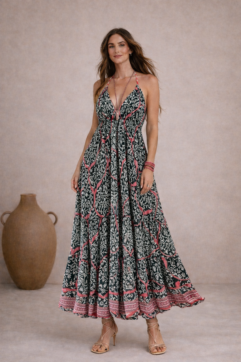 VESTIDO AMARA - AZUL VERDOSO