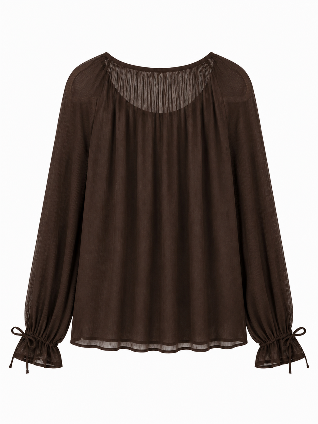 Blusa Alma Chocolate [PRE•VENTA]