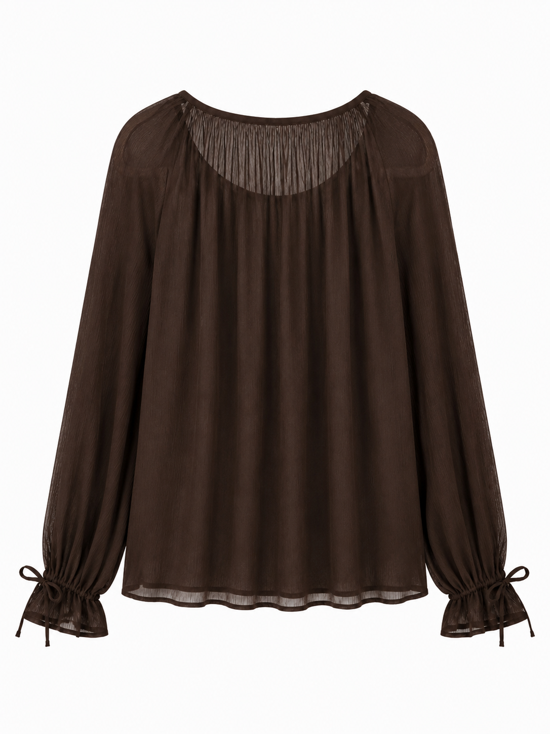 Blusa Alma Chocolate [PRE•VENTA]