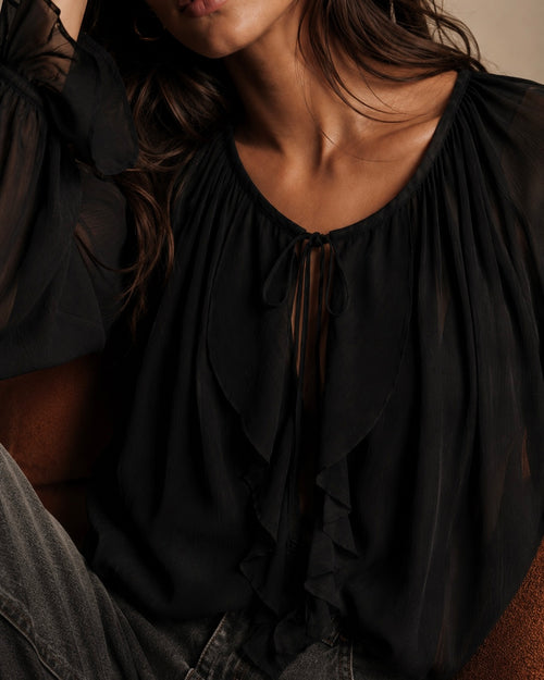 Blusa Alma Negro [PRE•VENTA]