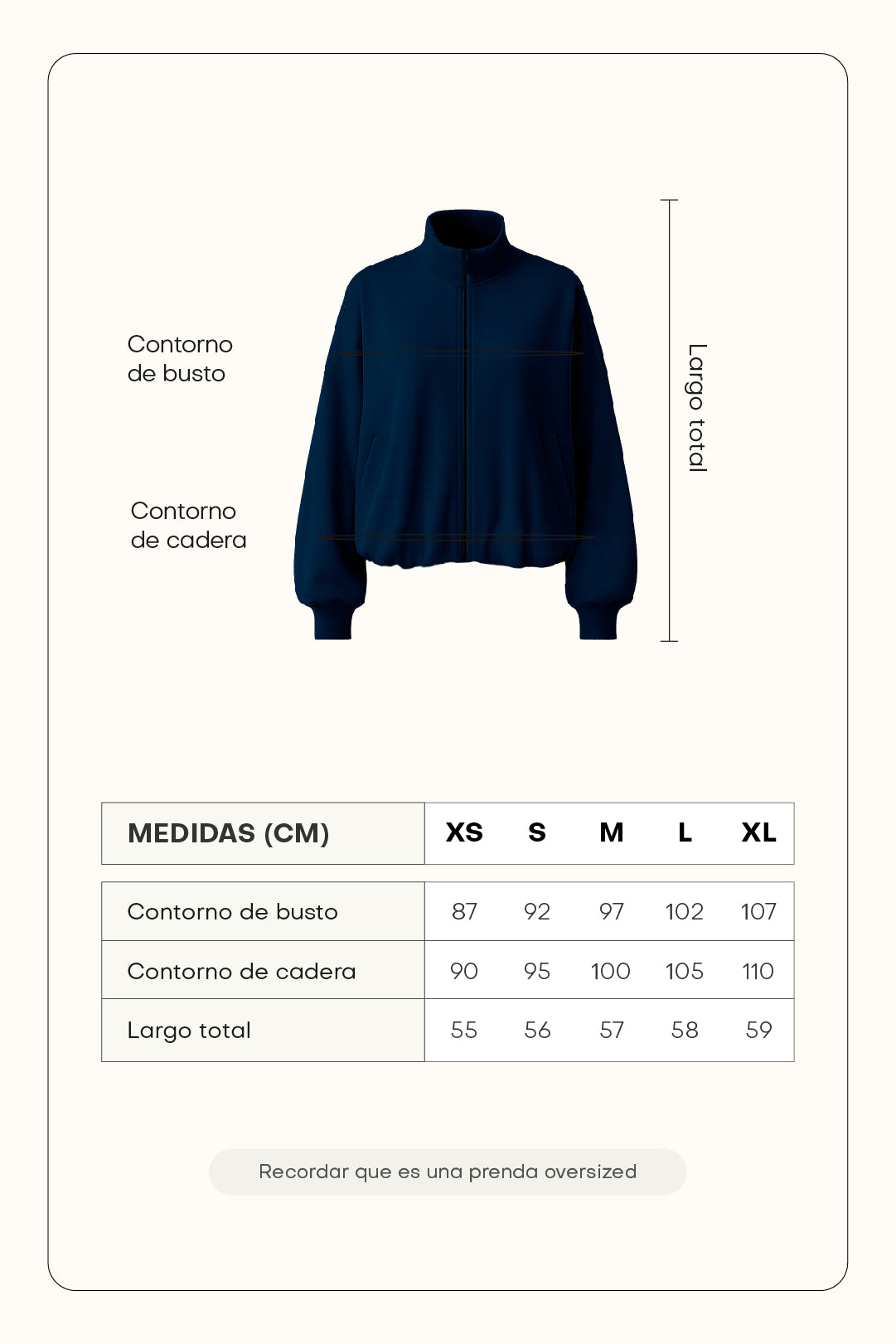 Chaqueta bomber soft - Azul