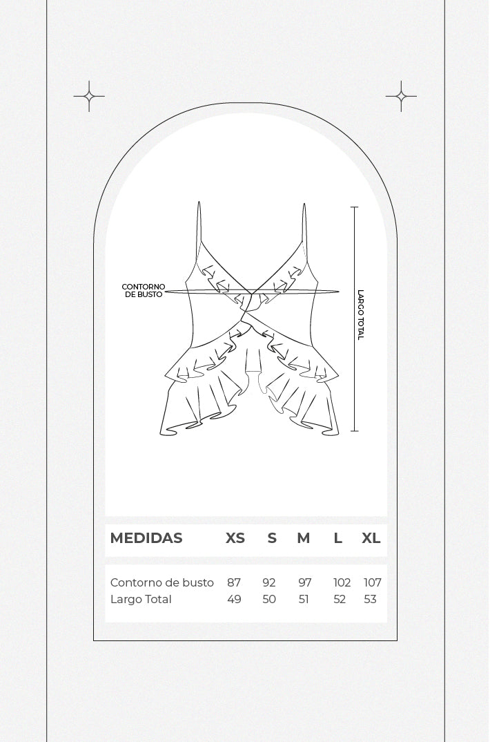 Blusa fluída c/ volantes - Melón