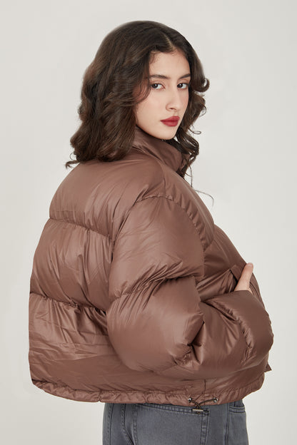 Casaca puffer - Chocolate