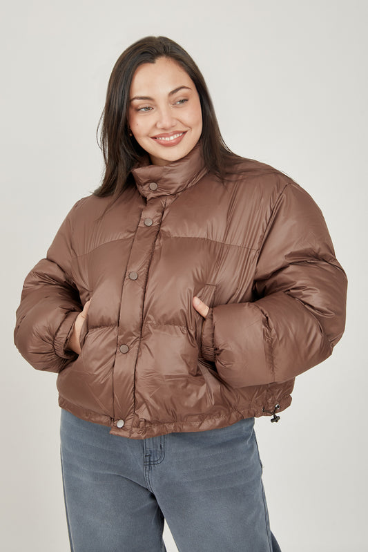 Casaca puffer - Chocolate