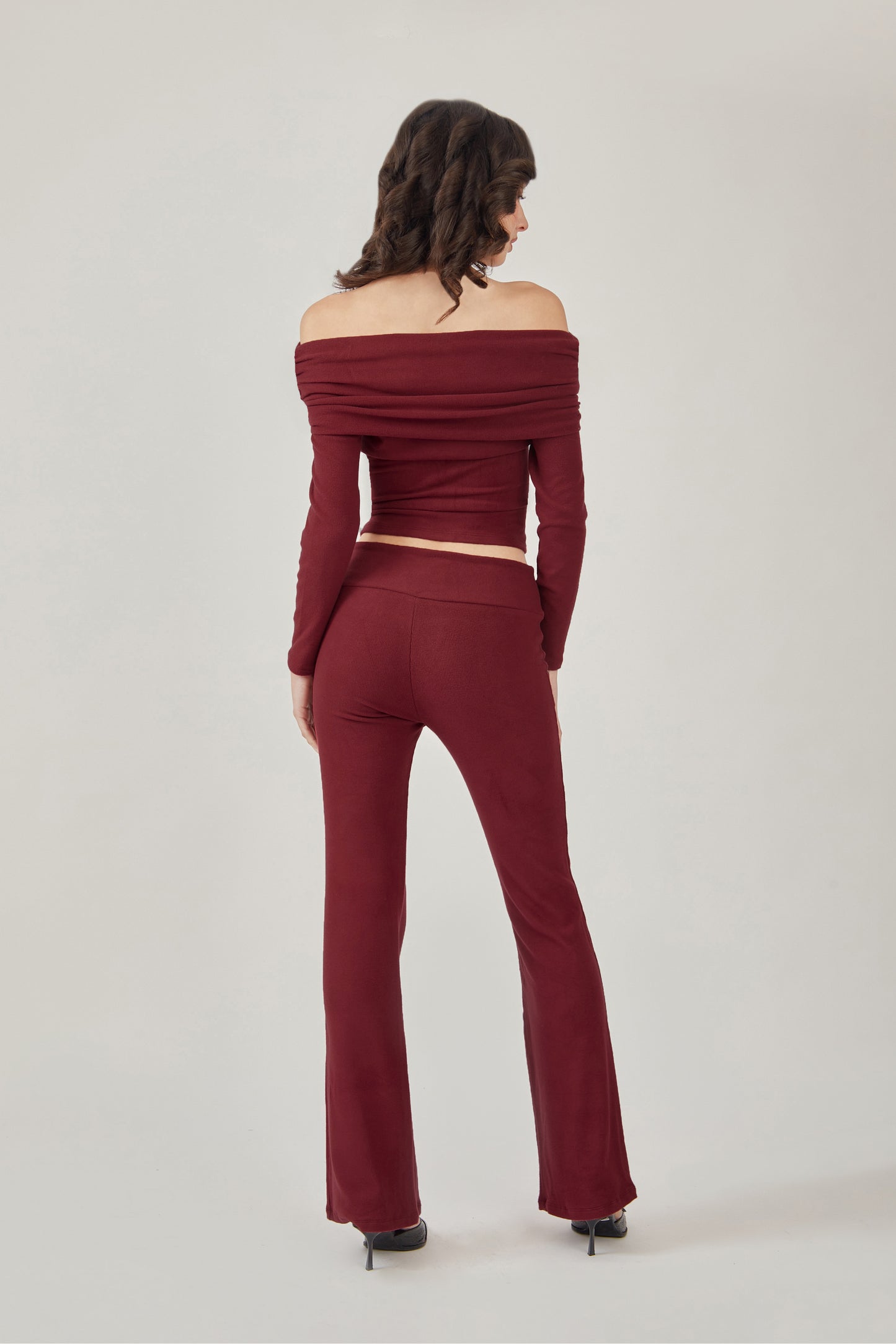 Flare pant - Vino