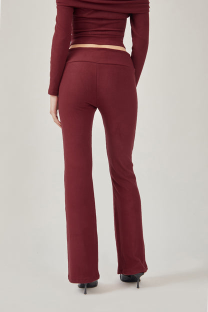 Flare pant - Vino