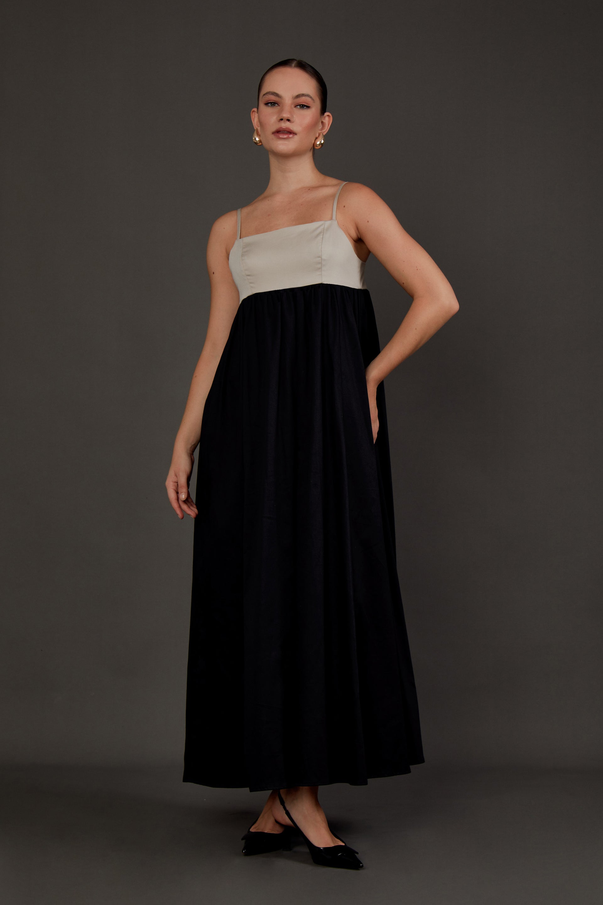 Vestido strapless c/ lazo - Negro – Ciao Bella