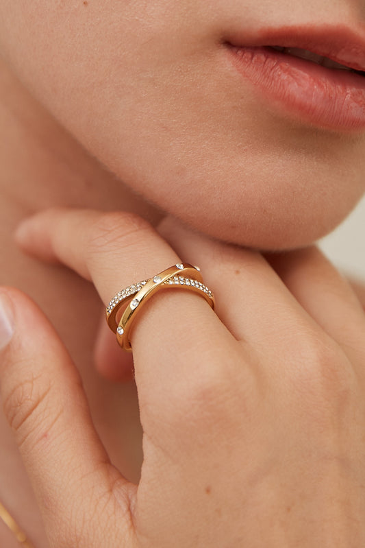 Anillo circonia