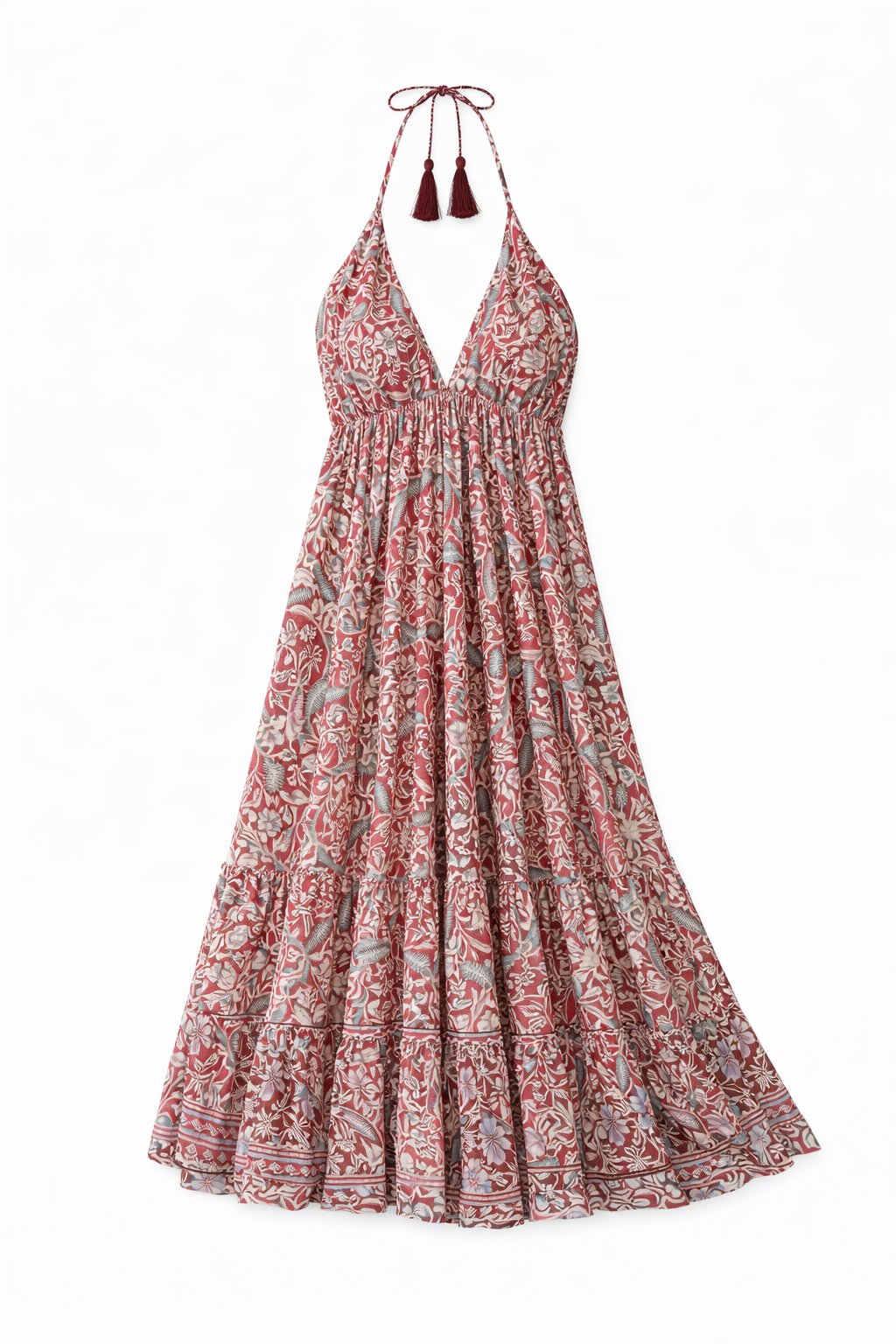 VESTIDO AMARA - VINO