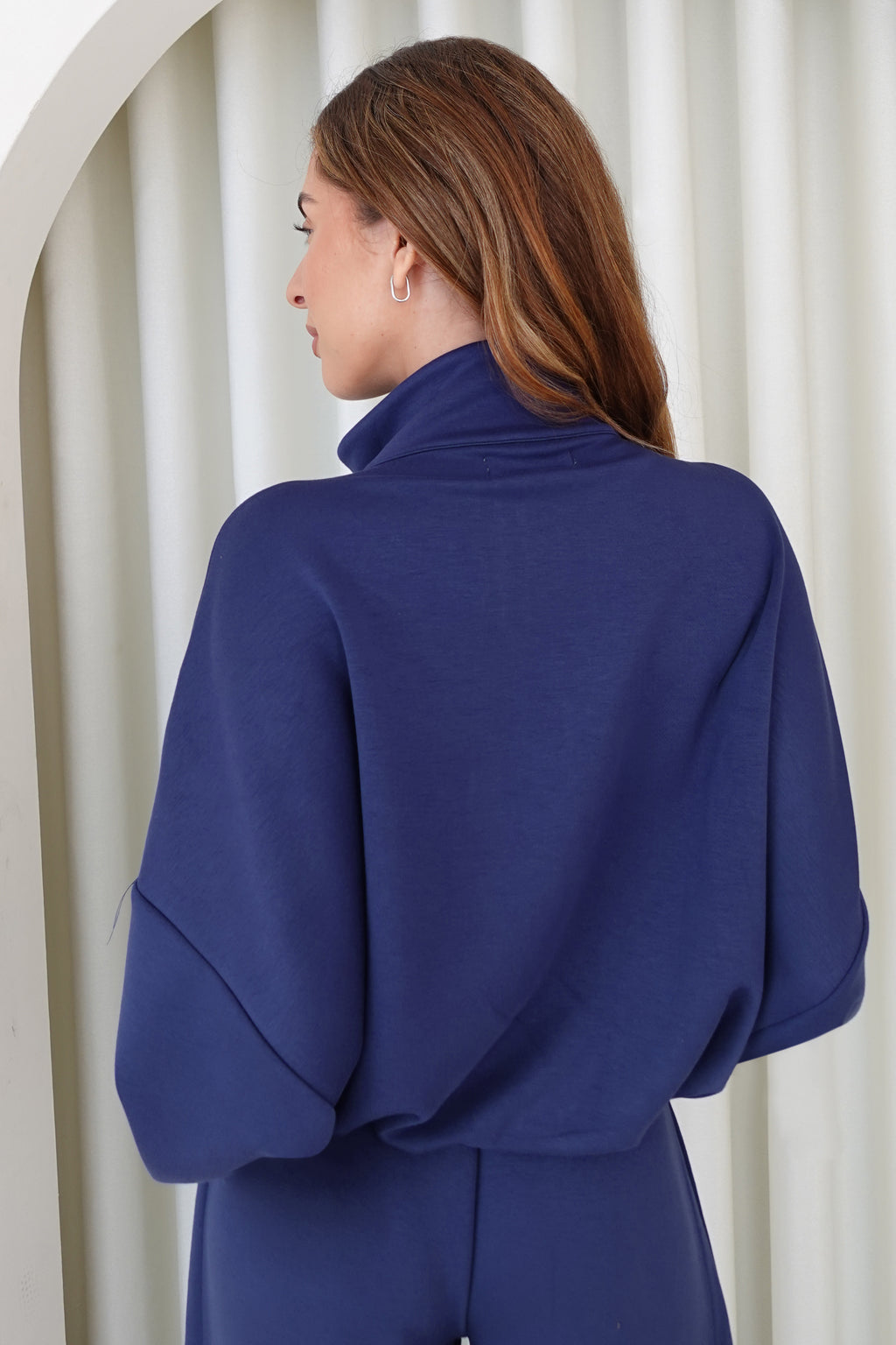 Chaqueta bomber soft - Azul