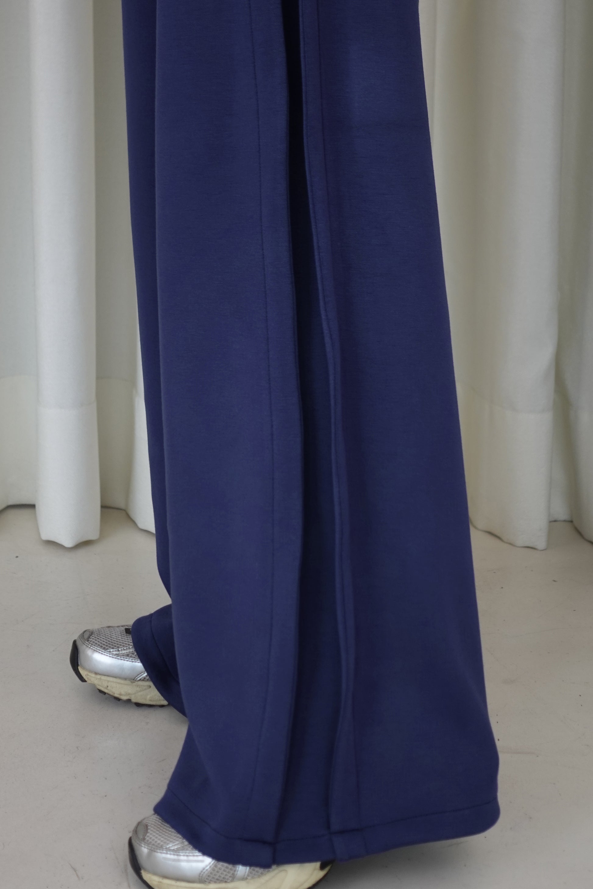 Pantalón wide leg soft - Azul