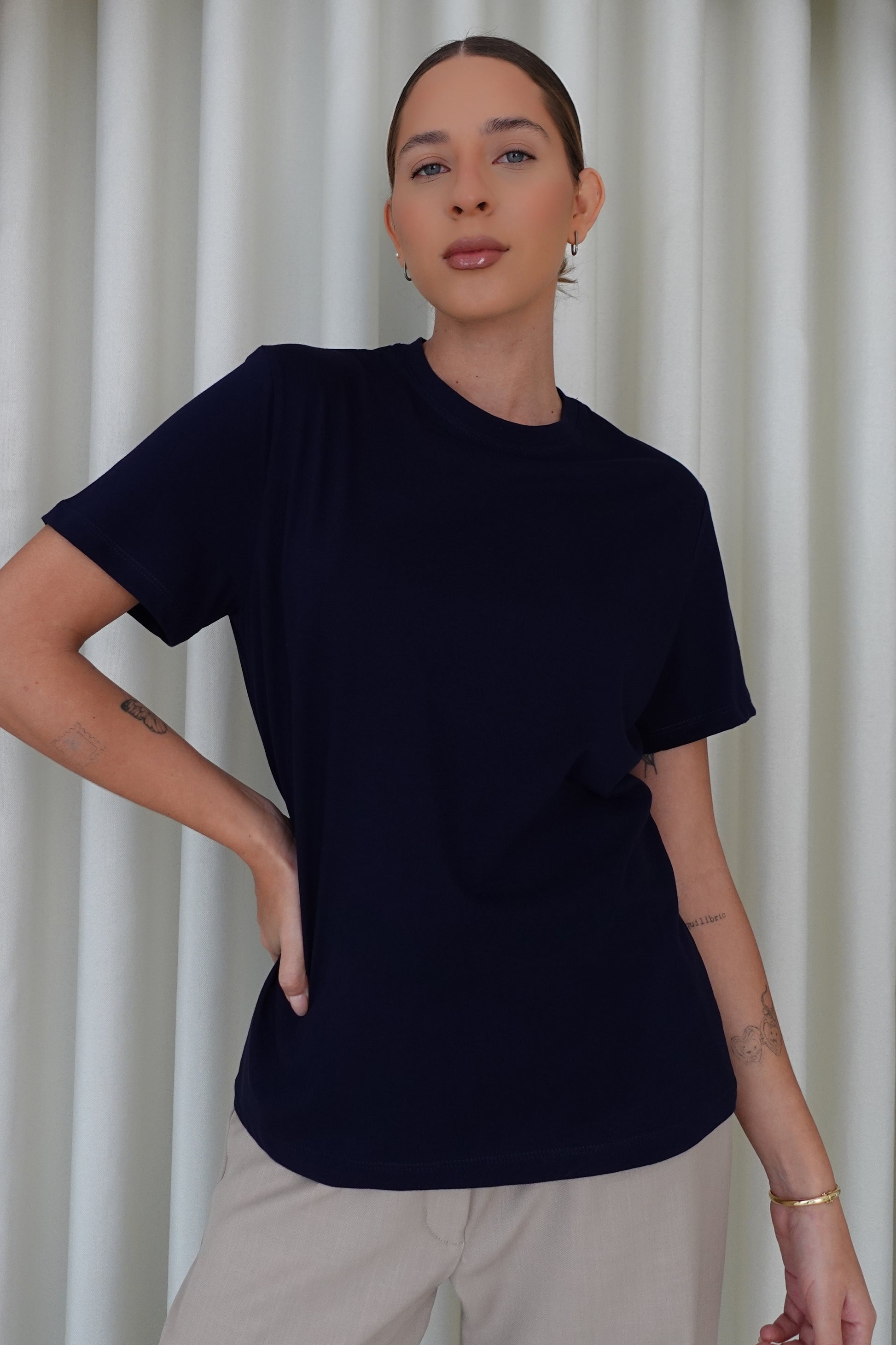 Camiseta regular fit - Azul