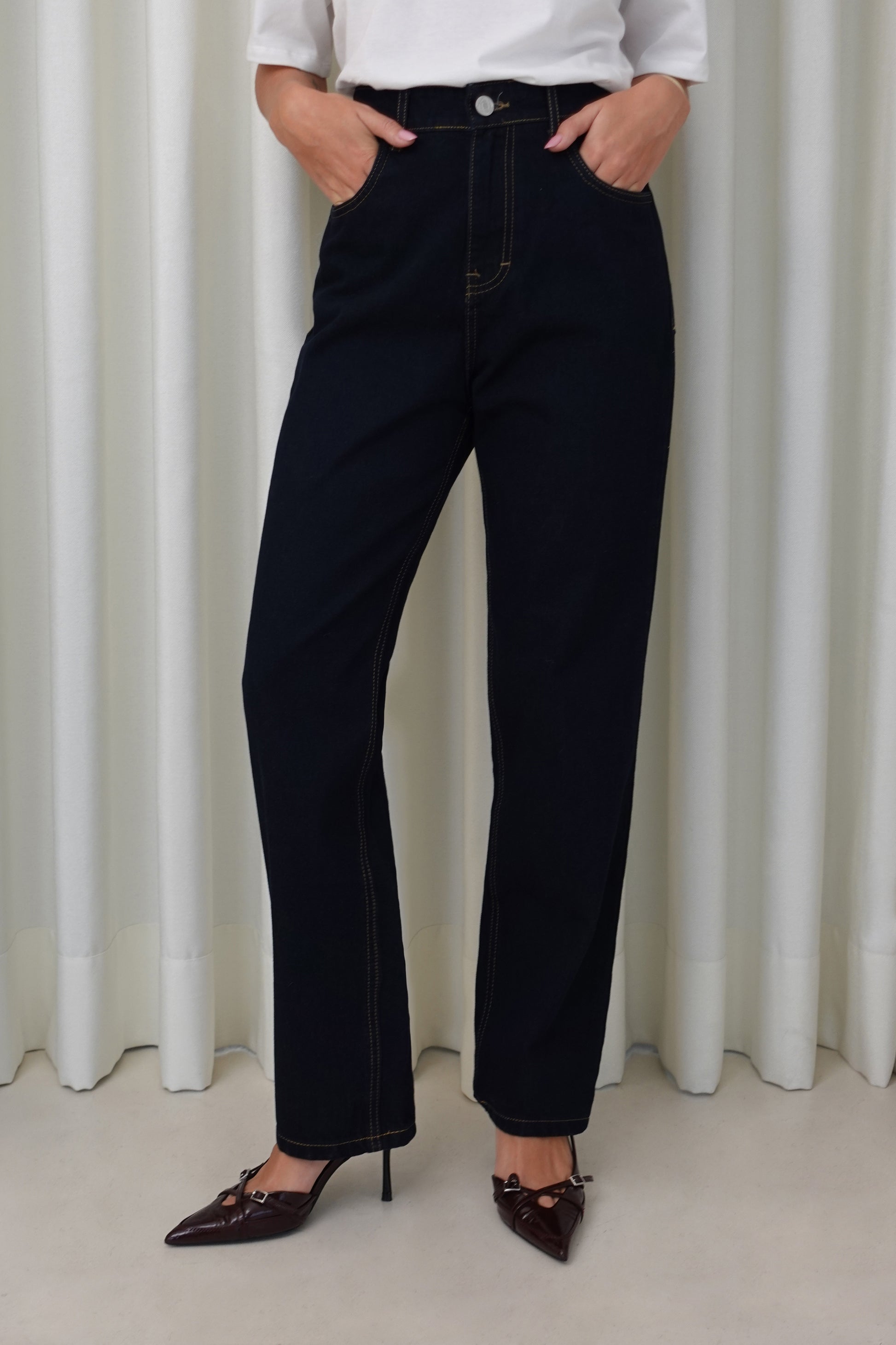 Denim classy recto - Azul oscuro