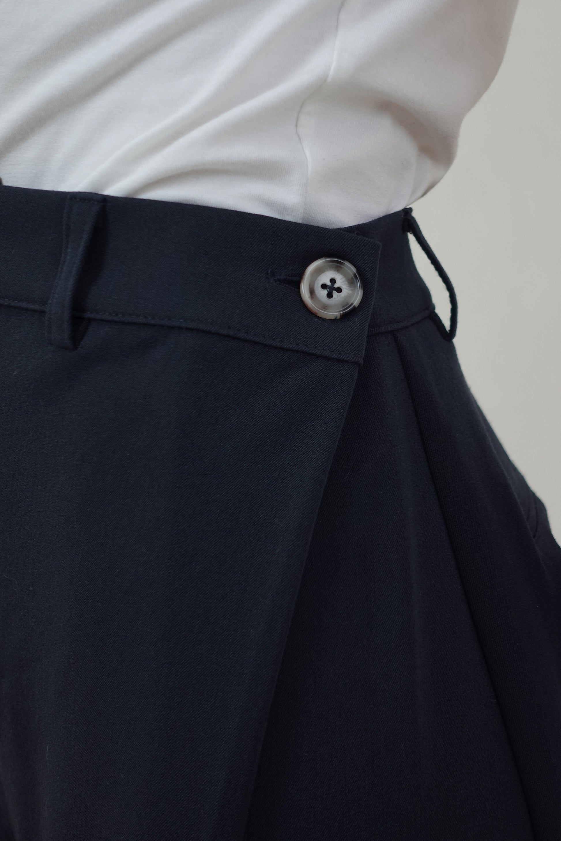 Pantalón sastre regulable - Azul
