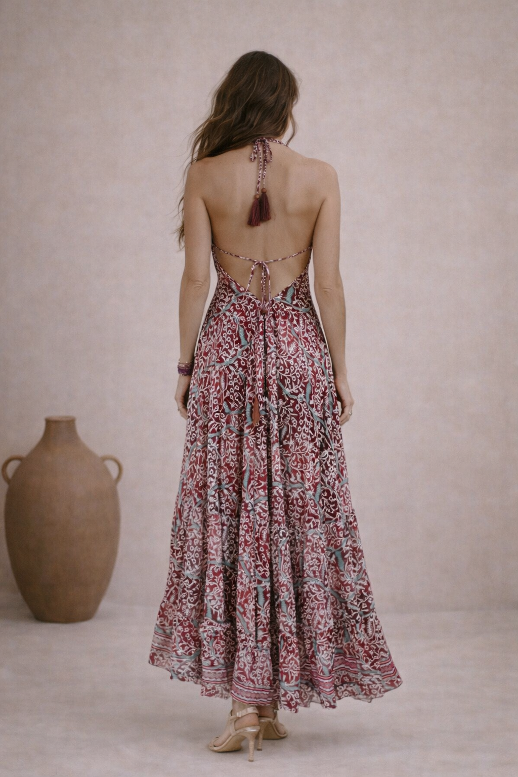 VESTIDO AMARA - VINO