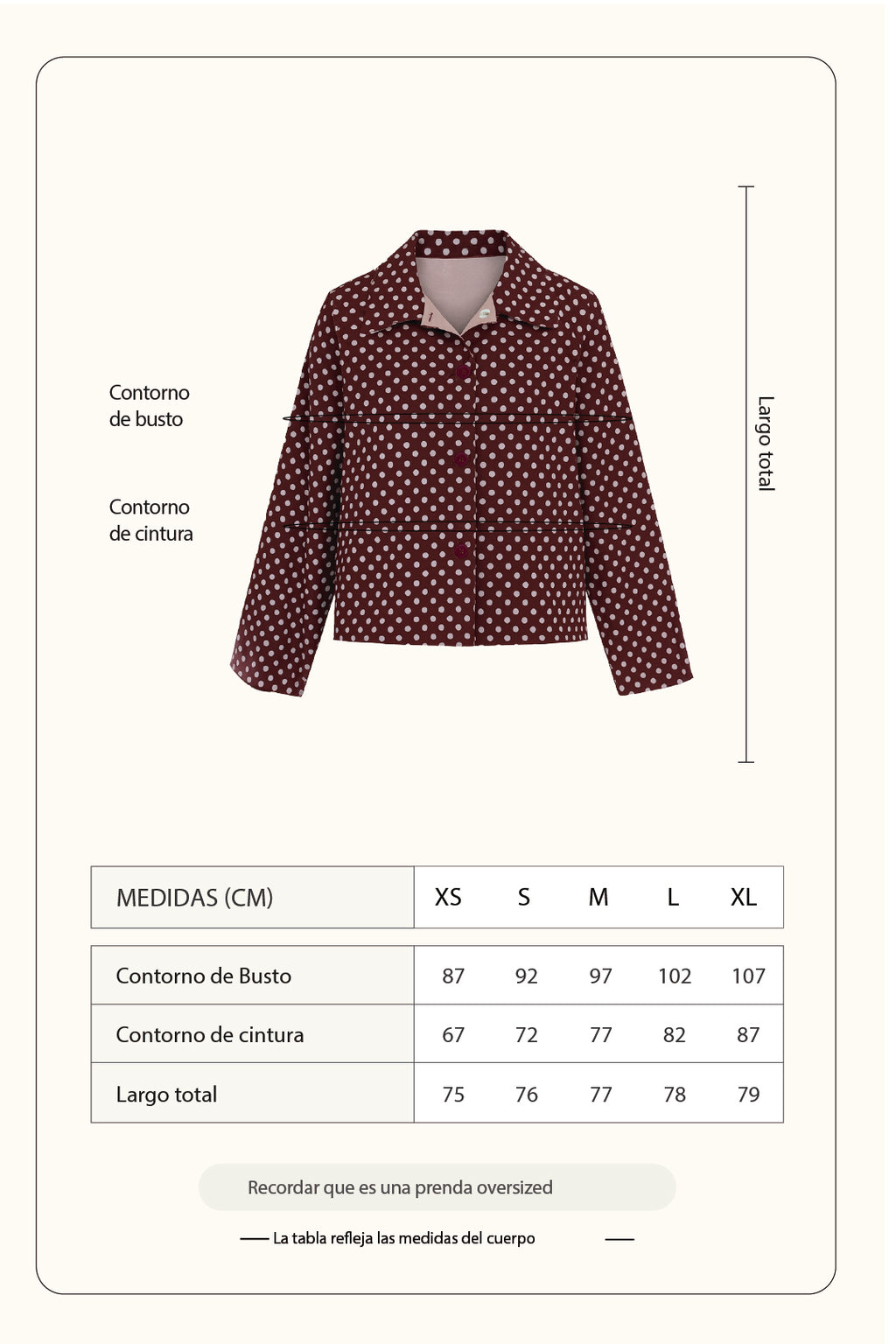 Chaqueta reversible - Rosado