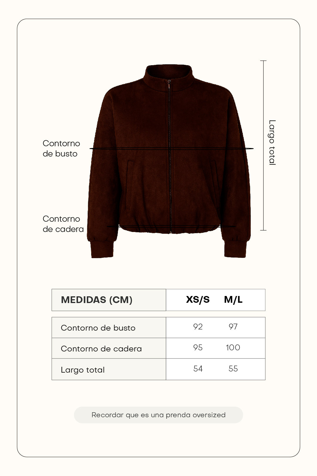 Chaqueta bomber suede - Chocolate