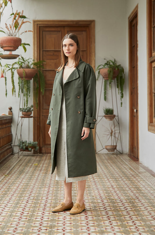Trench coat - Verde oscuro