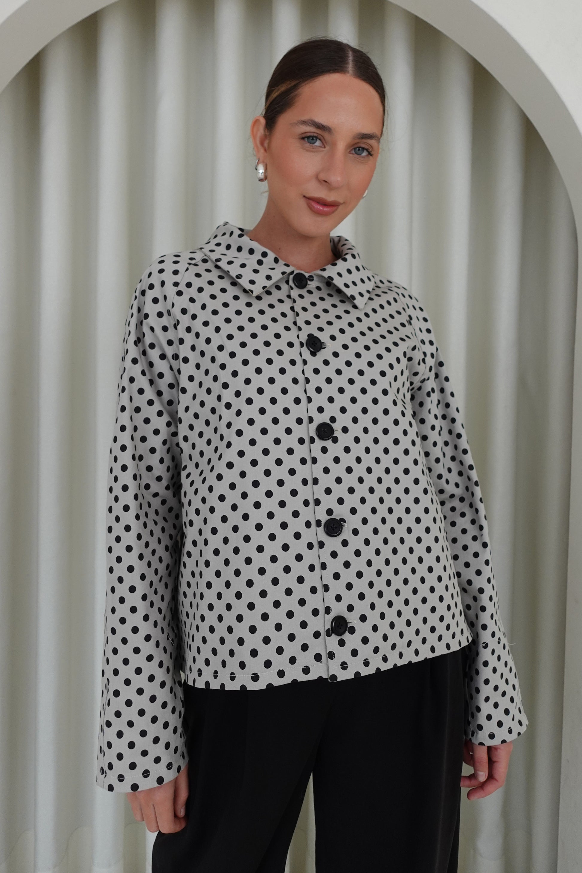 Chaqueta reversible - Beige