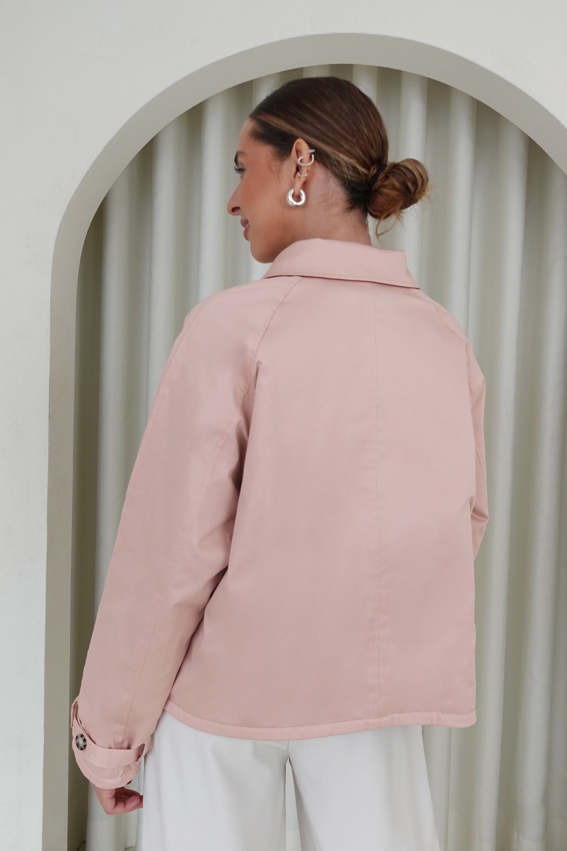 Chaqueta reversible - Rosado