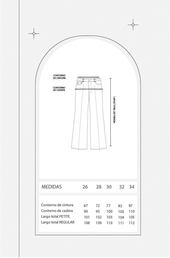 Pantalón sastre denim - Azul oscuro