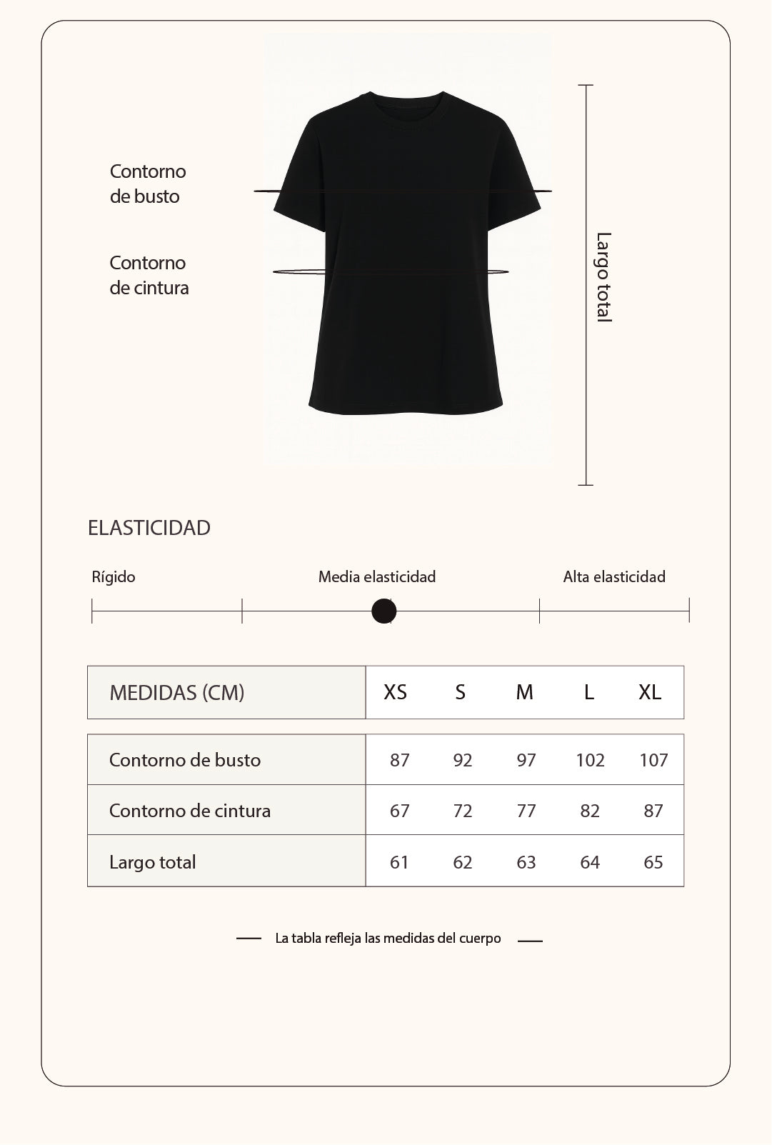 Camiseta regular fit - Negro