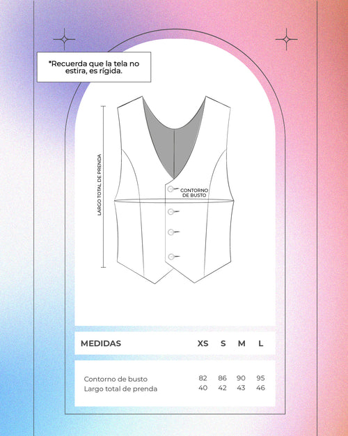 Chaleco denim - Azul