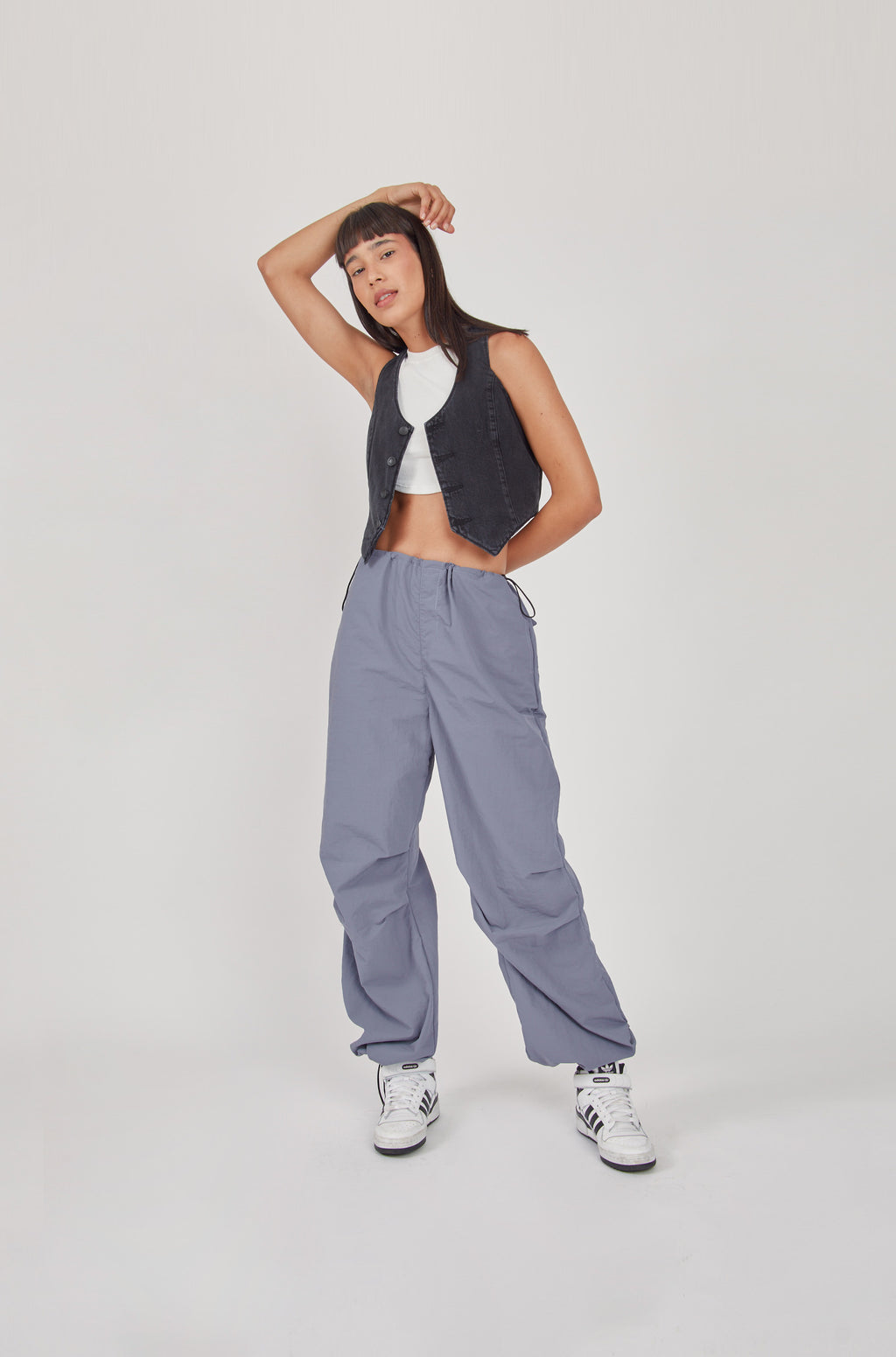Chaleco denim - Negro